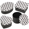 Gift Box 3Pc Shapes W/ Lid