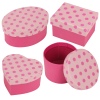 Gift Box 3Pc Shapes W/ Lid