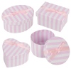 Gift Box 3Pc Shapes W/ Lid