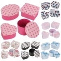 4Pc Gift Boxes Assorted Shapes W/ Lid