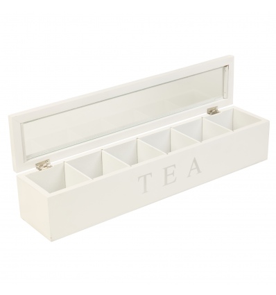 Teabox MDF with 6 Compartments