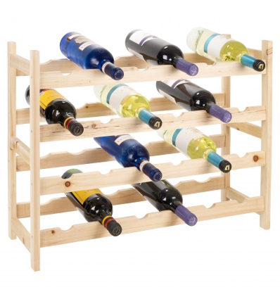 Wooden Wine Rack [460635]