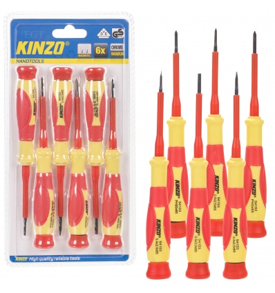 Kinzo 6PC VDE Screwdriver Set [541532]