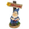 Solar Gnome "Welcome" Sign [565514]