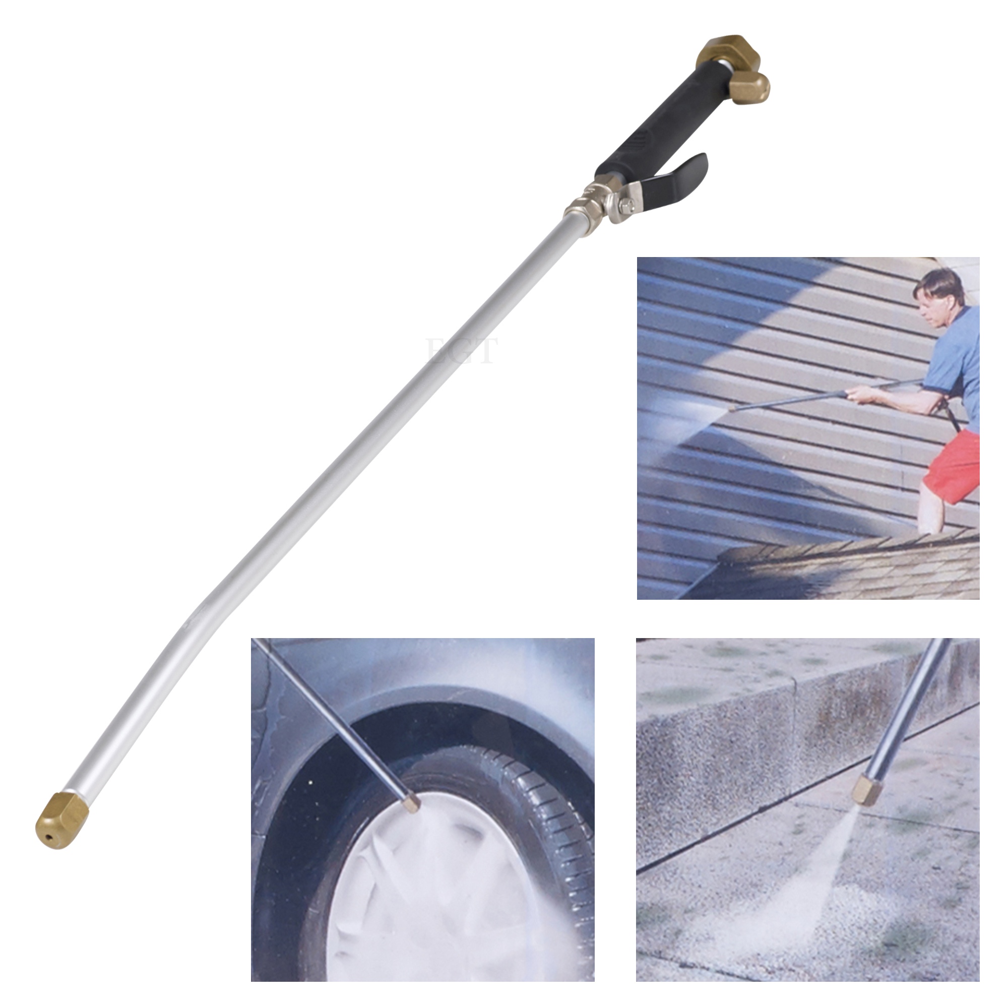 Expanding Hose Water Jet Power Washer High Pressure For Xhose Stretch Hose 