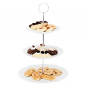 3 Tier Flower/Wave Ceramic Cake Stand [987014]