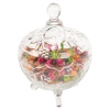 Glass 2pc Sweet Jar [278896]