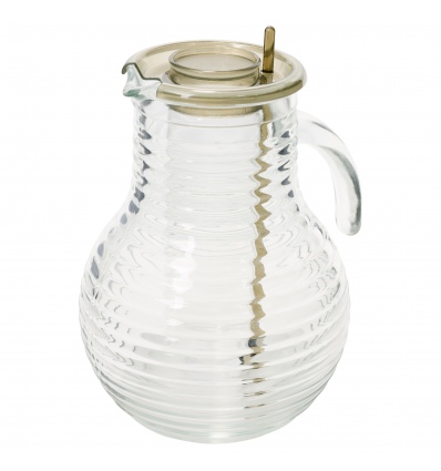 Bormioli Ringed 2 Litre Jugs With Stirrer & Cooling Stick