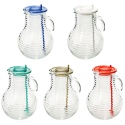 Bormioli Ringed 2 Litre Jugs With Stirrer & Cooling Stick