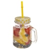 Glass Juice Jar With Straw 500ml [156477]