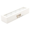 MDF 5 Section Tea Box White [577573]