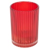 Arti Casa Ribbed Glass Candle Holders With Tea Light [547251]