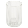 Arti Casa Ribbed Glass Candle Holders With Tea Light [547251]