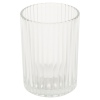 Arti Casa Ribbed Glass Candle Holders With Tea Light [547251]