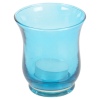 Arti Casa 3pc Coloured Glass Hurricane With Tea Light [547237]