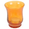 Arti Casa 3pc Coloured Glass Hurricane With Tea Light [547237]