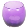 Arti Casa Round 3pc Coloured Glass Holder With Tea Light [547220]