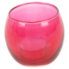 Arti Casa Round 3pc Coloured Glass Holder With Tea Light [547220]