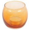 Arti Casa Round 3pc Coloured Glass Holder With Tea Light [547220]