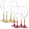 4 Pcs Bormioli Rocco 24cl Flutes