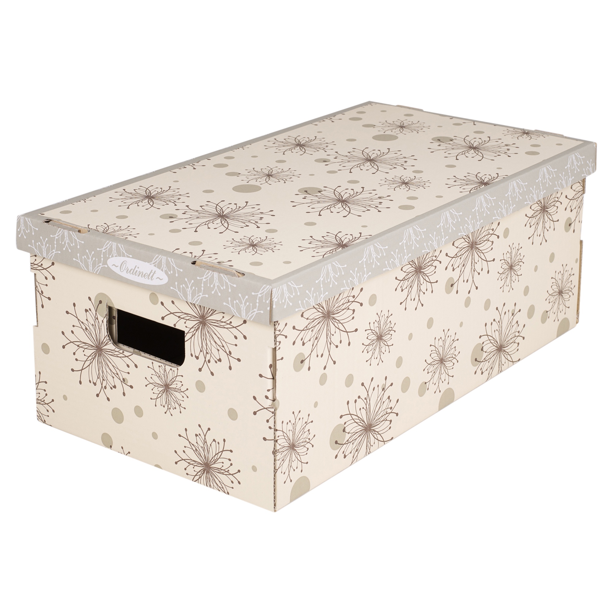 3 Pop Up Under Bed Storage Boxes With Lids Clothes Craft Collapsible