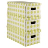 Ordinett Clicbox 3Pc Cardboard Storage Boxes [313915]