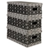 Ordinett Clicbox 3Pc Cardboard Storage Boxes [313915]