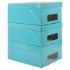 Ordinett Clicbox 3Pc Cardboard Storage Boxes [313915]