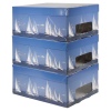 Ordinett Clicbox 3Pc Cardboard Storage Boxes [313915]