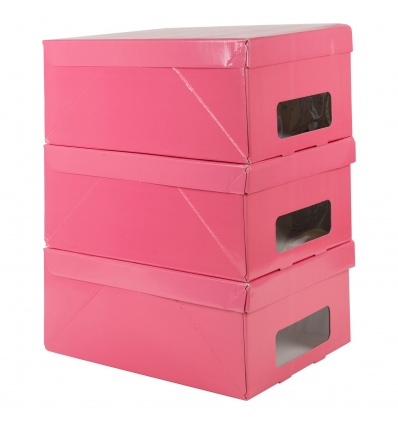 Ordinett Clicbox 3Pc Cardboard Storage Boxes [313915]