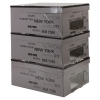 Ordinett Clicbox 3Pc Cardboard Storage Boxes [313915]