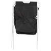 Foldable Black Laundry Basket [34157]   