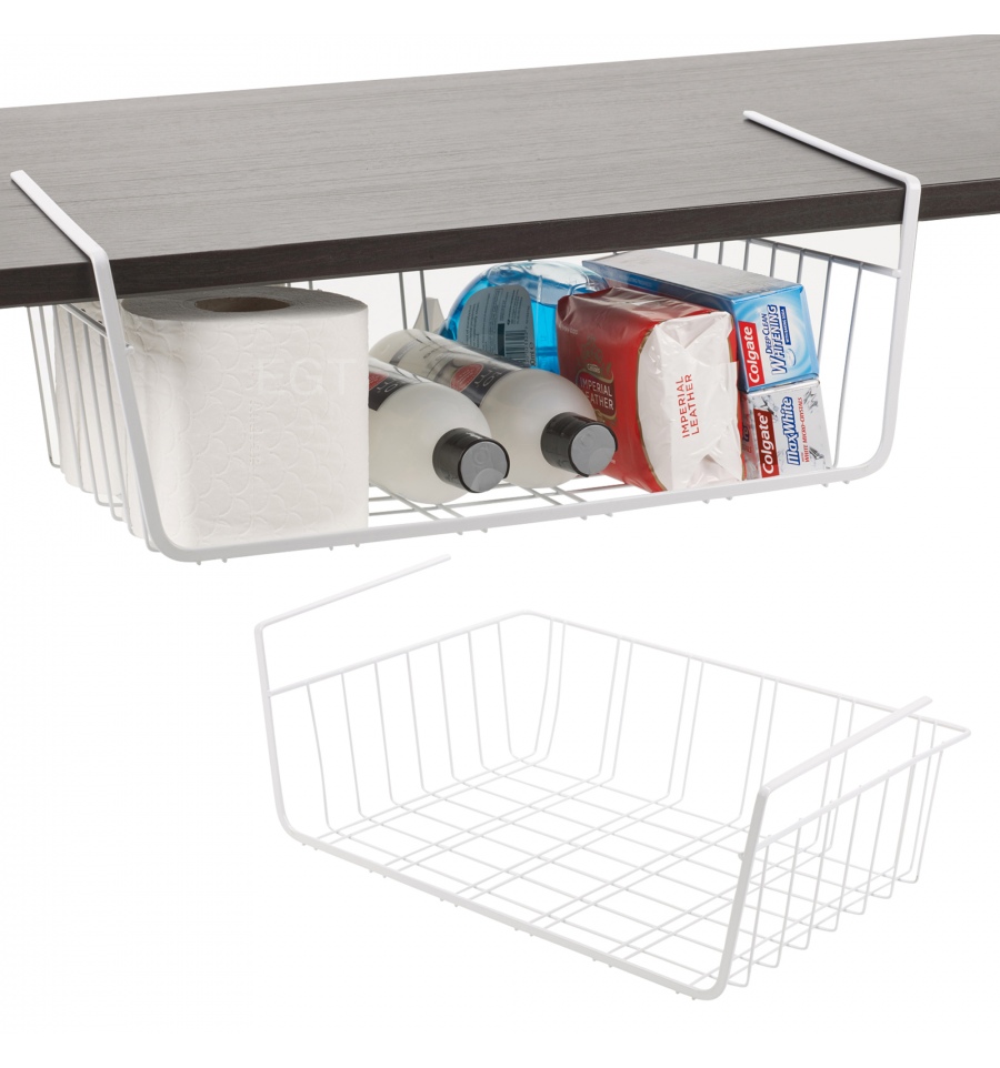 2 Under Shelf BasketsSet of 2 Undershelf Storage Baskets