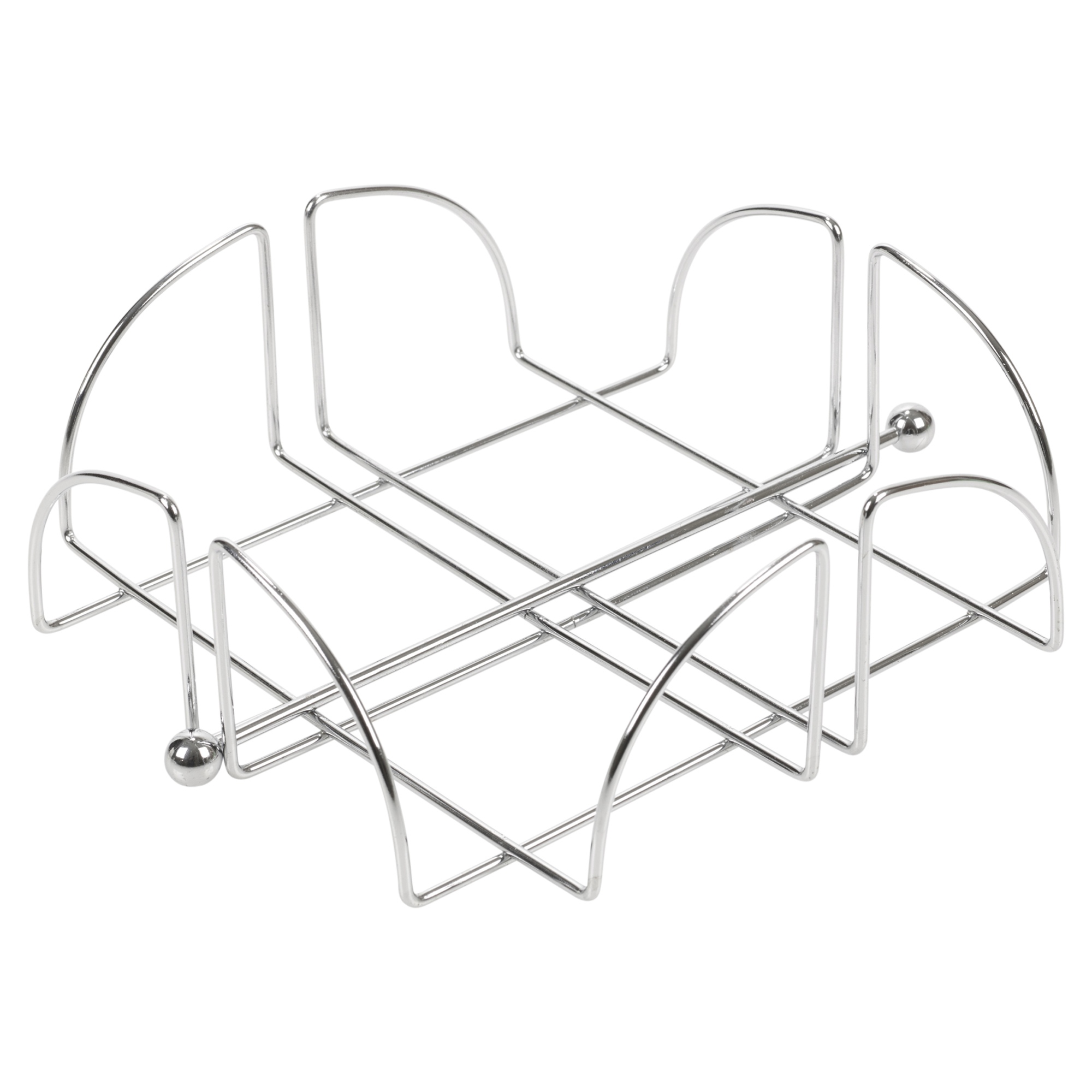 Chrome Wire Serviette Napkin Holder Dispenser Kitchen Dining Room Table