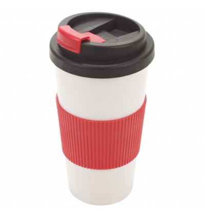 Double Wall Drinking Mug  With Lid [955945]