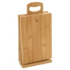 7pcs Bamboo Chopping Board Set & Stand  [729206]