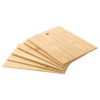 7pcs Bamboo Chopping Board Set & Stand  [729206]