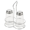 Salt & Pepper Set In Holder [431494]