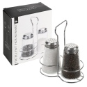 Salt & Pepper Set In Holder [431494]