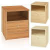 Malibu 1 Drawer Bedside Chest of Drawers