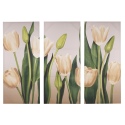 Dreamland Tulips Triptych Canvas [131544/pc003154]