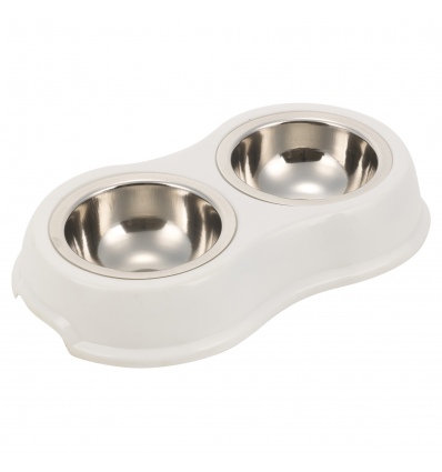 Dog Feeding Bowl-2 Metal Bowls [430526]
