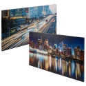 Set of 2 Night City Mix Canvases [133562/pc003356]