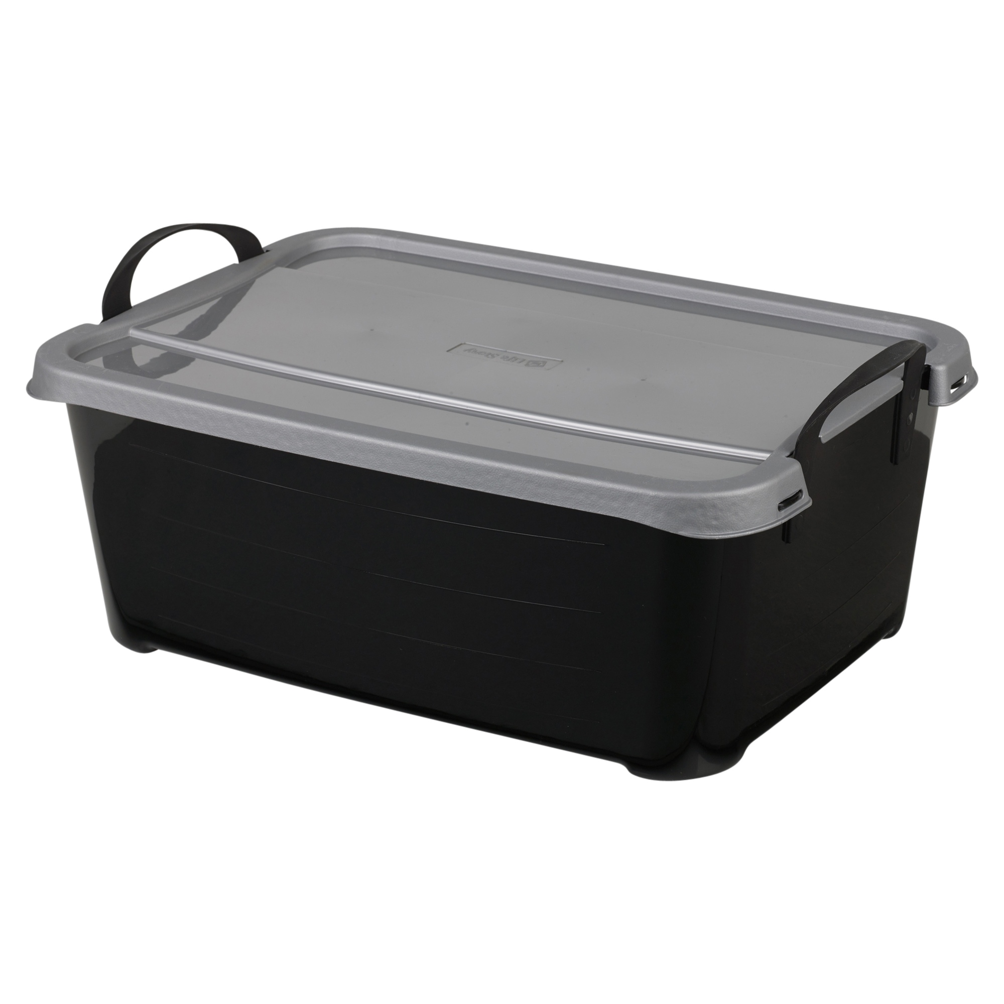 Underbed Plastic Storage Boxes With Lids & Carry Handles Stackable
