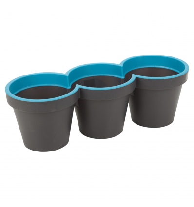 3 Section Flower Pot