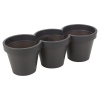 3 Section Flower Pot