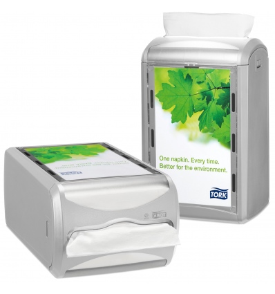 TORK Xpressnap Counter Napkin Dispenser (Light grey) - 272513 (660760)