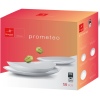 Prometeo Opal Glass 18pc Tableware Set [763190]