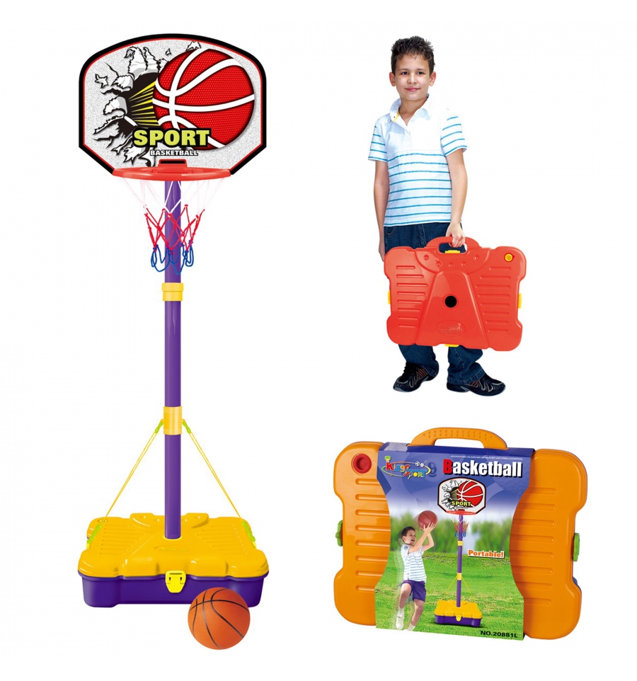 Portable Basketball Set | Children's Basketball Playset