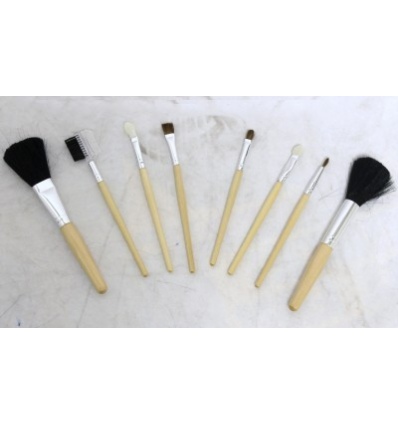 8 Piece Makeup Eye Liner Brush Set